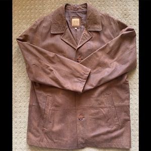 Authentic lamb leather jacket